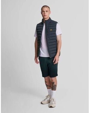 Lyle & Scott Sports Fly Fleece Shorts - Blue