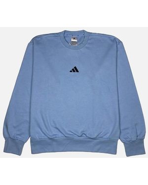 adidas Sky 'Feelcozy' Eqt Crew Sweatshirt - Blue