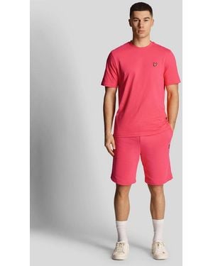 Lyle & Scott Sweat Shorts - Red