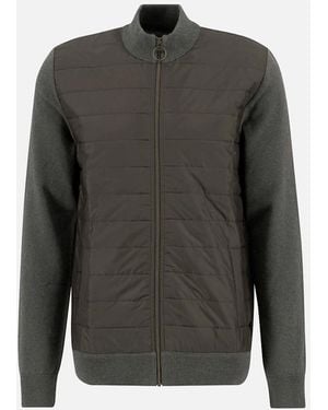 Barbour Hybrid Jumper - Grey