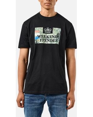 Weekend Offender T Shirts - Black