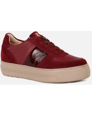 Paul Green Asta Trainers - Red