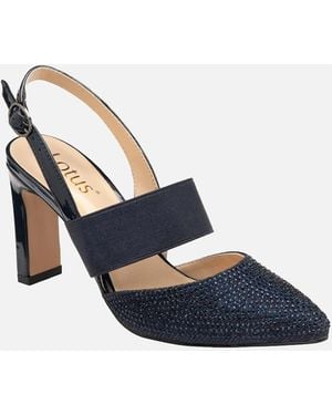 Lotus Joie Heeled Sandals - Blue