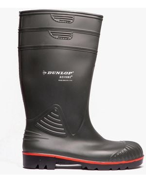 Dunlop Acifort Safety Wellington Boots Dark - Black