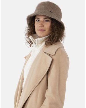Barts Lavatera Faux Fur All Round Visor Winter Bucket Hat - Grey
