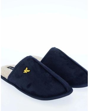 Lyle & Scott Tarquinn Slippers - Blue