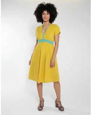 Nooki Design Layla Dress - Yellow