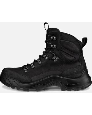 Ecco Offroad Mid-Cut Waterproof Walking Boots - Black