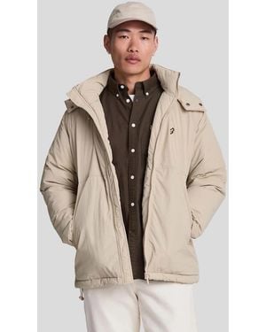 Lyle & Scott Padded Puffer Jacket - Natural