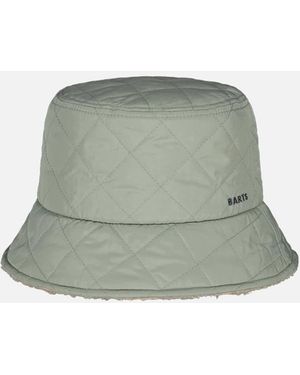 Barts Erola Fleece Lined Water Resistant Winter Bucket Hat - Green