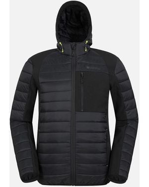 Mountain Warehouse Turbine Ii Softshell Padded Jacket - Black