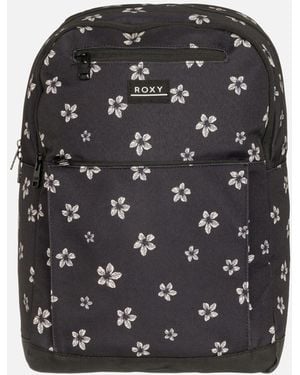 Roxy Here You Are Printed 24 L Backpack - Black
