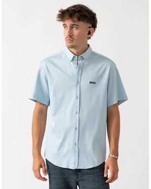 BOSS Boss B_Motion Short Sleeve Shirt 50544784 - Blue