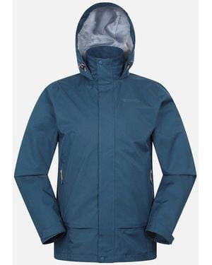 Mountain Warehouse Shale Waterproof Jacket - Blue