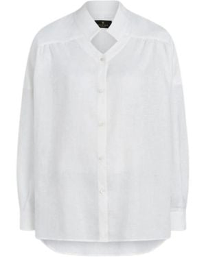 Belstaff Maeve Linen Shirt - White