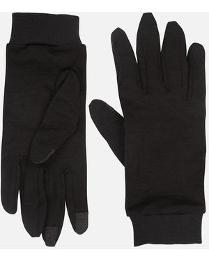 Mountain Warehouse Ladies Silk Gloves - Black