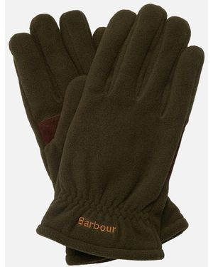 Barbour Coalford Gloves Ol91 - Green