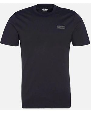 Barbour Small Logo T-Shirt/Pewter - Blue