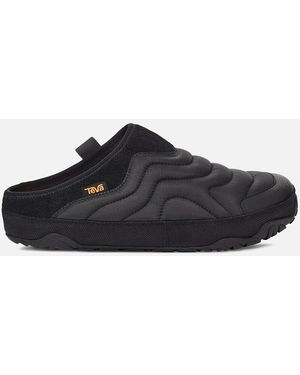 Teva Reember Terrain Padded Slip On Mule Slippers - Black