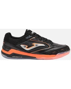 Joma Jewellery Sports Futsal Indoor Football Trainers Gambeta Lace Up Uk Size - Black