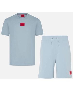 BOSS Diragolino212 Short Set - Blue