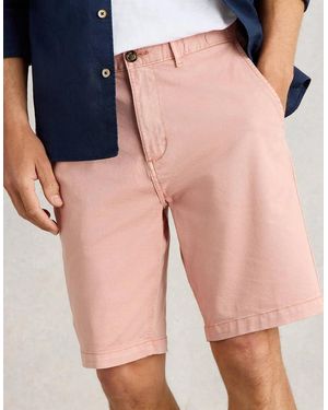 White Stuff Sutton Organic Chino Short Light - Pink