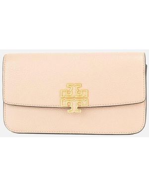 Tory Burch Perry Mini Wallet On Chain - Natural