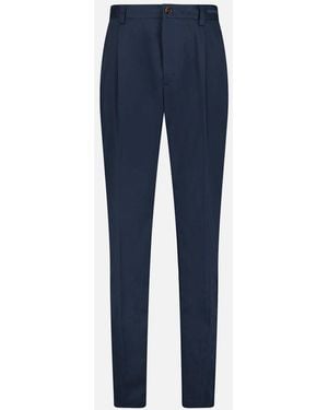 Burberry 'Pemberton' Trousers Smoked - Blue