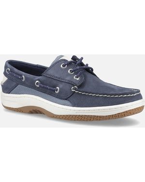 Sperry Top-Sider Sperry Billfish 3 Eye Leather Boat Shoes - Blue