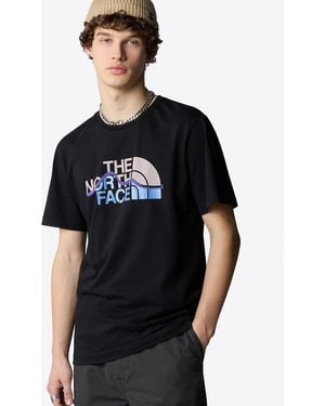 The North Face Mountain Line T-Shirt - Black