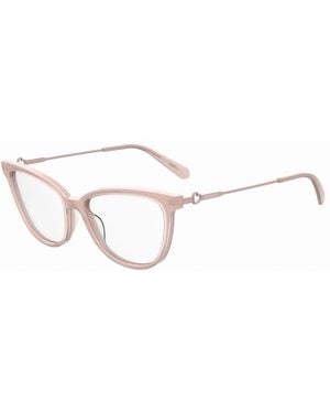 Love Moschino Acetate Cat-Eye Glasses - Multicolour