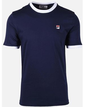 Fila Vintage Marconi Essential Ringer Tee - Blue