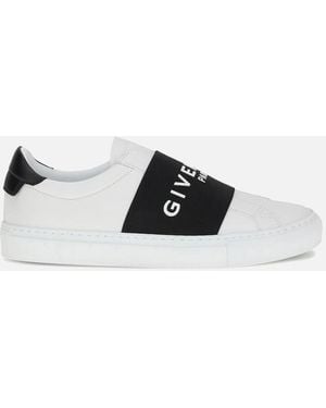 Givenchy Urban Street Calfskin Slip-On Trainers - Black
