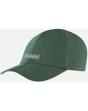 SealSkinz Salle Logo Waterproof Foldable Baseball Cap - Green
