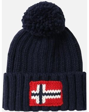 Napapijri Semiury 5 Beanie Hat Marine - Blue