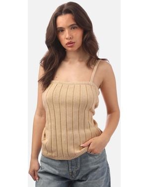 Nobody's Child Wide Rib Cami Top - Blue