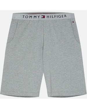 Tommy Hilfiger Jersey Loungewear Shorts - Grey