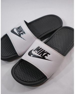 Nike Jdi Sliders - Grey