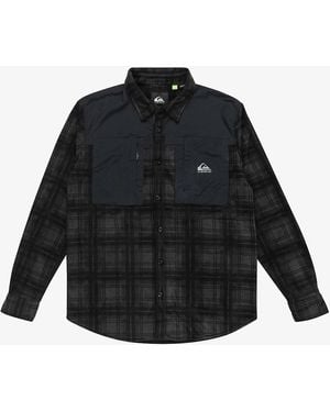 Quiksilver North Seas Long Sleeve Shirt - Black