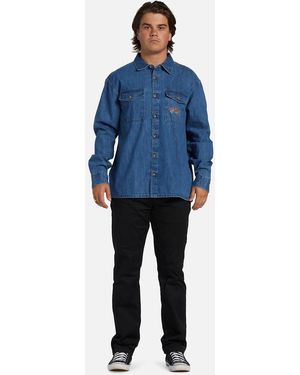 Billabong Bong Days Long Sleeve Shirt - Blue