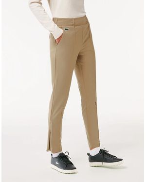Lacoste Sport Stretch Golf Trousers - Natural