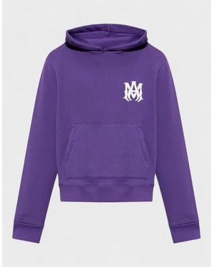 Amiri Ma Logo Hoodie - Purple