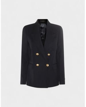 Palm Angels Waistband Double Jacket - Black