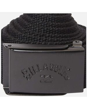 Billabong Cog Belt Webbed Belt - Black