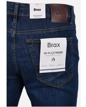 Brax Hi-Flex Chuck Denim Jeans - Blue