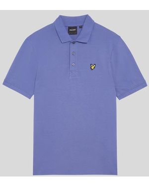 Lyle & Scott Cotton Polo Shirt - Blue