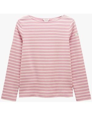 Joules Harbour Top Stripe - Pink