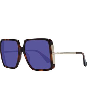 Max Mara Square Sunglasses With Lenses - Blue