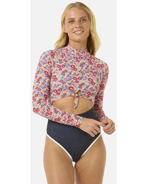 Rip Curl Rip Curl Las Flores Swimsuit - Pink