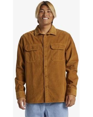 Quiksilver Venture Corduroy Shaket - Brown